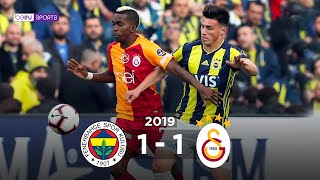 Fenerbahçe 1  1 Galatasaray  Maç Özeti  201819 [upl. by Anailil265]