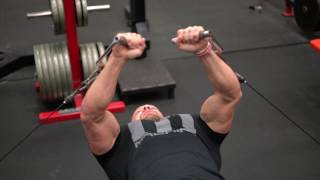 How to do a Cable Bench Press  Tiger Fitness [upl. by Ramal209]