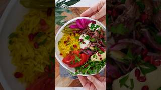 Shawarma Bowl with Yellow Rice [upl. by Essa]