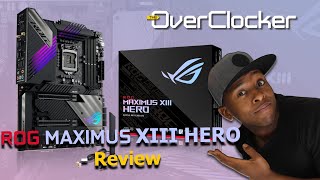 ROG MAXIMUS XIII HERO WiFi  ASUS went ALL IN [upl. by Peursem]