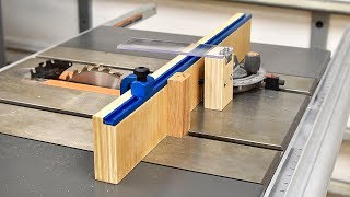 How To Make A Crosscut Jig For Your Table Saw [upl. by Vokaay802]