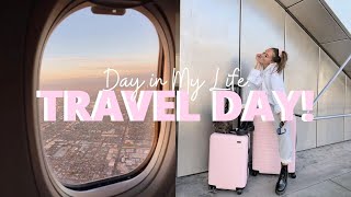 TRAVEL DAY VLOG Airport Essentials Whats In My Bag Airplane Snacks Netflix Downloads and more [upl. by Naibaf479]