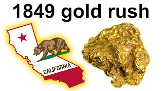 The California 1849 gold rush – facts and history [upl. by Kare]