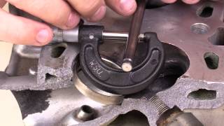 Cylinder Head Valve Stem To Guide Clearance [upl. by Amice]