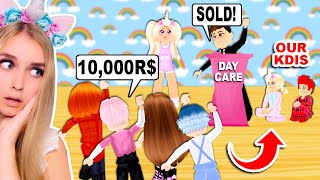 This DAYCARE Tried To SELL Our KIDS In Adopt Me Roblox [upl. by O'Donnell]