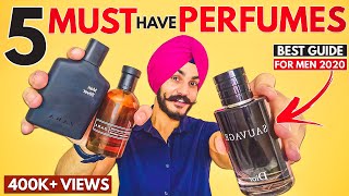 5 BEST PERFUMES for MEN in India  2020 MOST POPULAR Perfumes [upl. by Lledal]