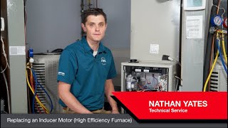 Replacing an Inducer Motor High Efficiency Furnace [upl. by Floris981]