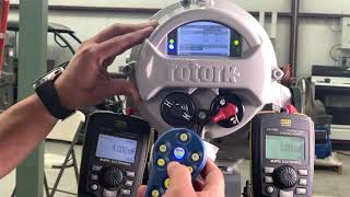 Rotork IQTM500  Setup and Remote Pairing [upl. by Lazarus]