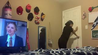 Slamming the door in my moms face prank [upl. by Luhey342]