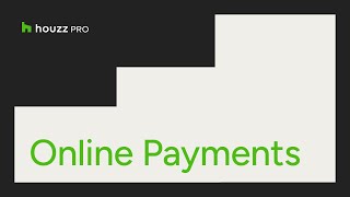 Houzz Pro Online Payments [upl. by Airenahs675]