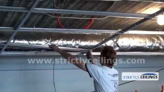 How To Install A Drop Ceiling Basic Overview [upl. by Leuams]