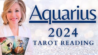 AQUARIUS  quotYour Most INCREDIBLE Year Everquot 2024 TAROT READING [upl. by Andryc]