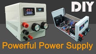 How To Make 1224V  09A Power Supply Variable Voltage Current DIY Laboratory Adjustable PS 120W [upl. by Asirrac]