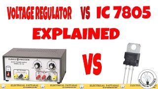 Volatage reulatorRPS vs IC7805 explanation How it is works  Advantages  Applications  Tamil [upl. by Ellenaej923]