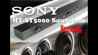 Sony HTST5000 Soundbar WOWW  Review 1st [upl. by Jardena]