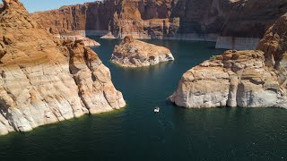 Lake Powell Cliff Jumping [upl. by Llatsyrk]