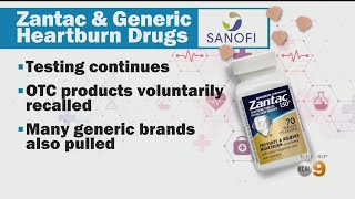 Zantac And Other Heartburn Drugs Linked To Cancer [upl. by Rozella215]