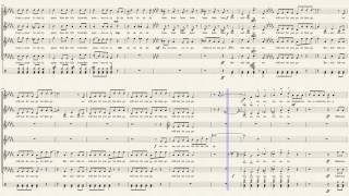 Bohemian Rhapsody  Pentatonix Full Sheet Music w Lyrics [upl. by Yanehc]