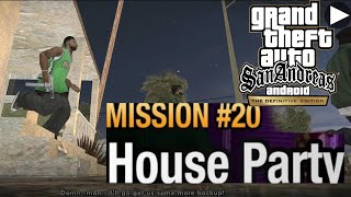 Gta San Andreas Hd High Graphics  Mission 20  House Party 🎉  Gta SA In Android Version 10 11 12 [upl. by Alida]