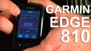 Garmin Edge 810  First Impressions [upl. by Undis]