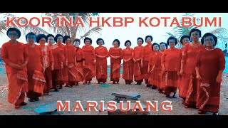 KOOR INA HKBP KOTABUMI  MARISUANG MV [upl. by Idnahk]