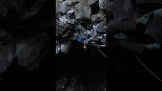 The hardest sequence of ‘Quarter Horse’ 7a in Ettringen rockclimbing crux shorts climbing cave [upl. by Lara872]