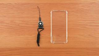 HOW to attach a PHONE LANYARD 2019  Gviewin [upl. by Inavoig]