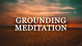 Deeply Relaxing Grounding Meditation Release Stress amp Anxiety Improve Mental Health [upl. by Lamar177]