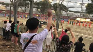 F1 Drivers Parade at 2019 Singapore Grand Prix [upl. by Samuela]