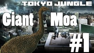 Tokyo Jungle  Giant Moa Survival Part 1 of 3 [upl. by Meletius]