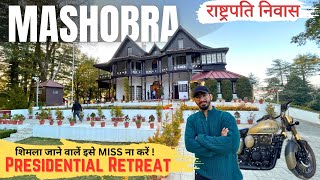 MASHOBRA  President Retreat  RASHTRAPATI NIWAS Shimla  Commando Sand 350  Bike Ride to Mashobra [upl. by Obola948]