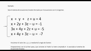 SISTEMA DE ECUACIONES POR MÉTODO DE CRAMER O DETERMINANTES Super fácil  Para principiantes [upl. by Marigolde]