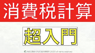 消費税の計算をわかりやすく簡単に！消費税申告書の作り方と仕組みを解説するシリーズ！ [upl. by Etrem]