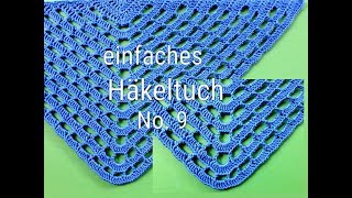 Häkeltuch 9 einfaches Dreieckstuch [upl. by Sayce]