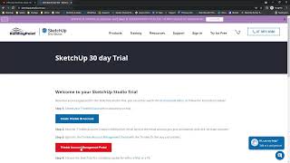 Start SketchUp Studio 30day Free Trial [upl. by Ycaj]