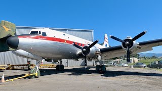 Tour around a Douglas DC4 C54 Skymaster [upl. by Kcirderfla]