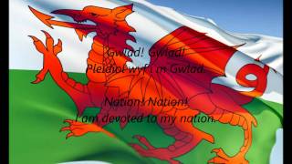 Welsh National Anthem  quotHen Wlad Fy Nhadauquot CYEN [upl. by Lasser]