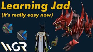 Learning Jad Fight Caves  RS3 Jad Walkthrough [upl. by Eirelam]