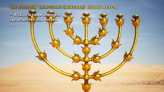 The 3D Tabernacle Furniture  Part 1 Ark of the Covenant Altar of Incense The Golden Lampstand [upl. by Eremehc]