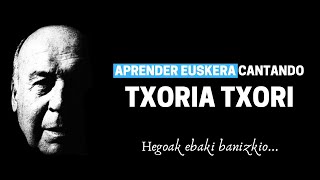 🔥 Aprender EUSKERA 🐦 Txoria txori MIKEL LABOA  JOXEAN ARTZE [upl. by Adnilram522]