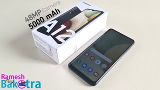 Samsung Galaxy A12 Unboxing and Full Review  48MP  5000 mAh [upl. by Nidya694]