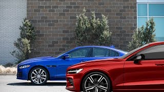 2019 Volvo S60 T6 RDesign Vs 2018 Jaguar XE 25t RSport [upl. by Nileuqcaj]