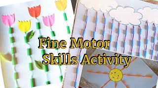 Preschool Activity For Fine Motor Skills Development For Kids [upl. by Nappie413]