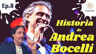 Historia de ANDREA BOCELLI 🎭 Biografía completa  Sus secretos  Mejores Canciones  Trembol [upl. by Akihsal773]