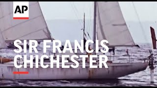 Sir Francis Chichester Returns  1967  Movietone Moment  28 May 2021 [upl. by Lebiram]