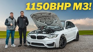 Tom Wrigleys 1150BHP BMW M3  Europes Fastest BMW F80 M3 [upl. by Nnhoj318]