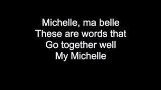 MICHELLE  HD With Lyrics  THE BEATLES  cover by Chris Landmark [upl. by Morten309]