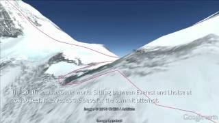 Mount Everest Base Camp to Summit in 3D [upl. by Trinee48]