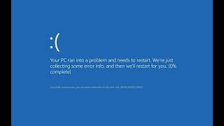 Blue Screen of Death Sound 1 HOUR read desc [upl. by Jamnis]