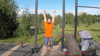 26 Weighted Pull ups  40 kg Подтягивания на турнике с доп весом 40 кг 26 повторений [upl. by Lahpos151]